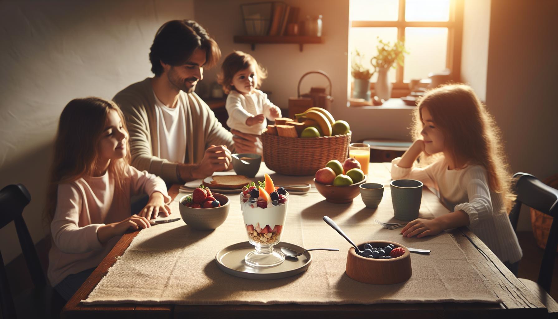 Fruit n Yogurt Parfait: A Quick and Nutritious Family Breakfast Idea