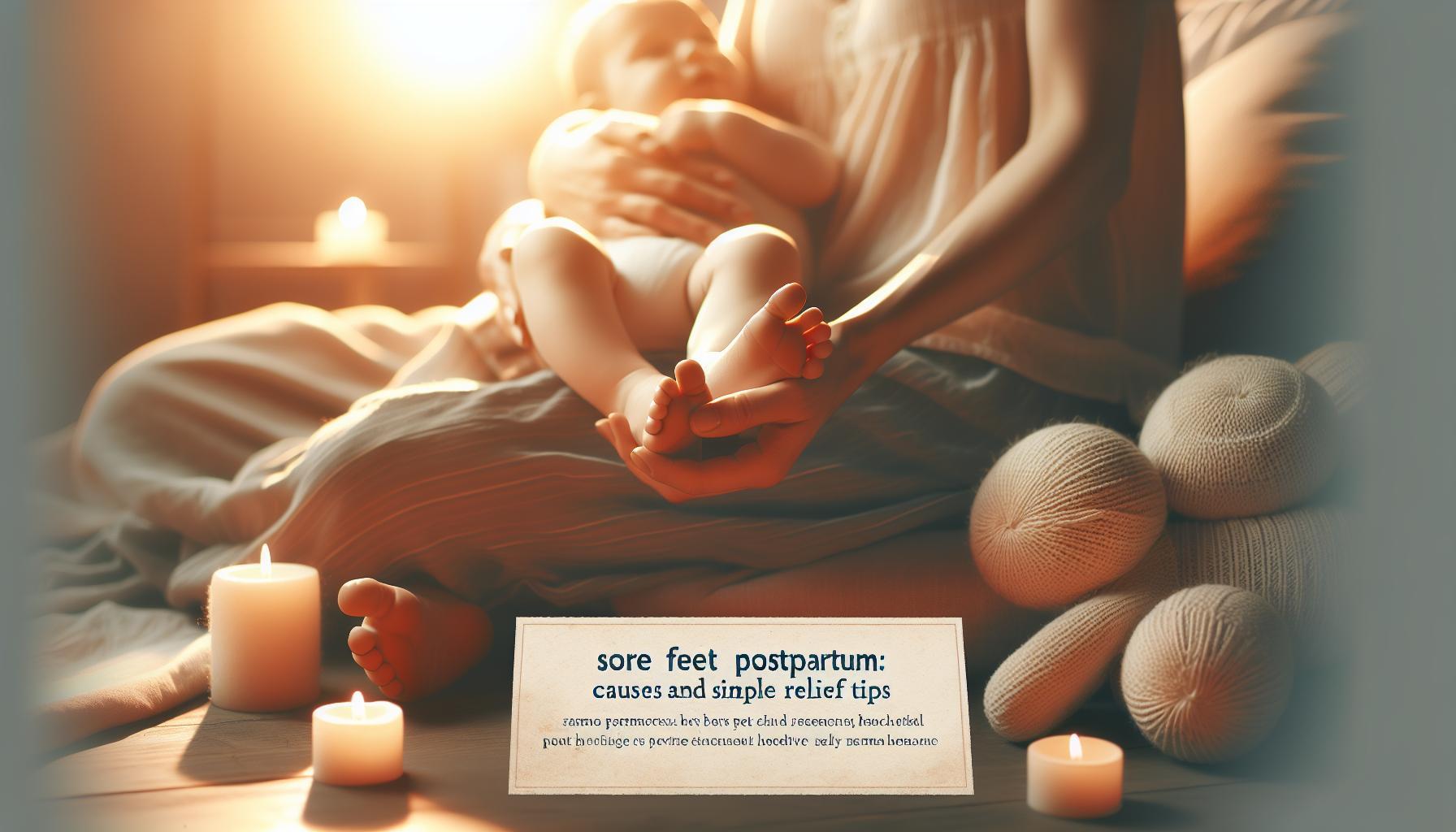 Sore Feet Postpartum: Causes and Simple Relief Tips