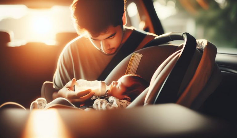 Feeding Newborn in Car Seat: What You Need to Know Feeding Newborn in Car Seat: What You Need to Know