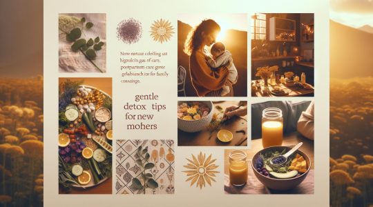 Postpartum Cleanse: Gentle Detox Tips for New Moms