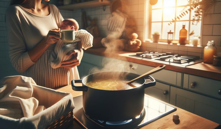Bone Broth Benefits for New Moms During the Postpartum Phase