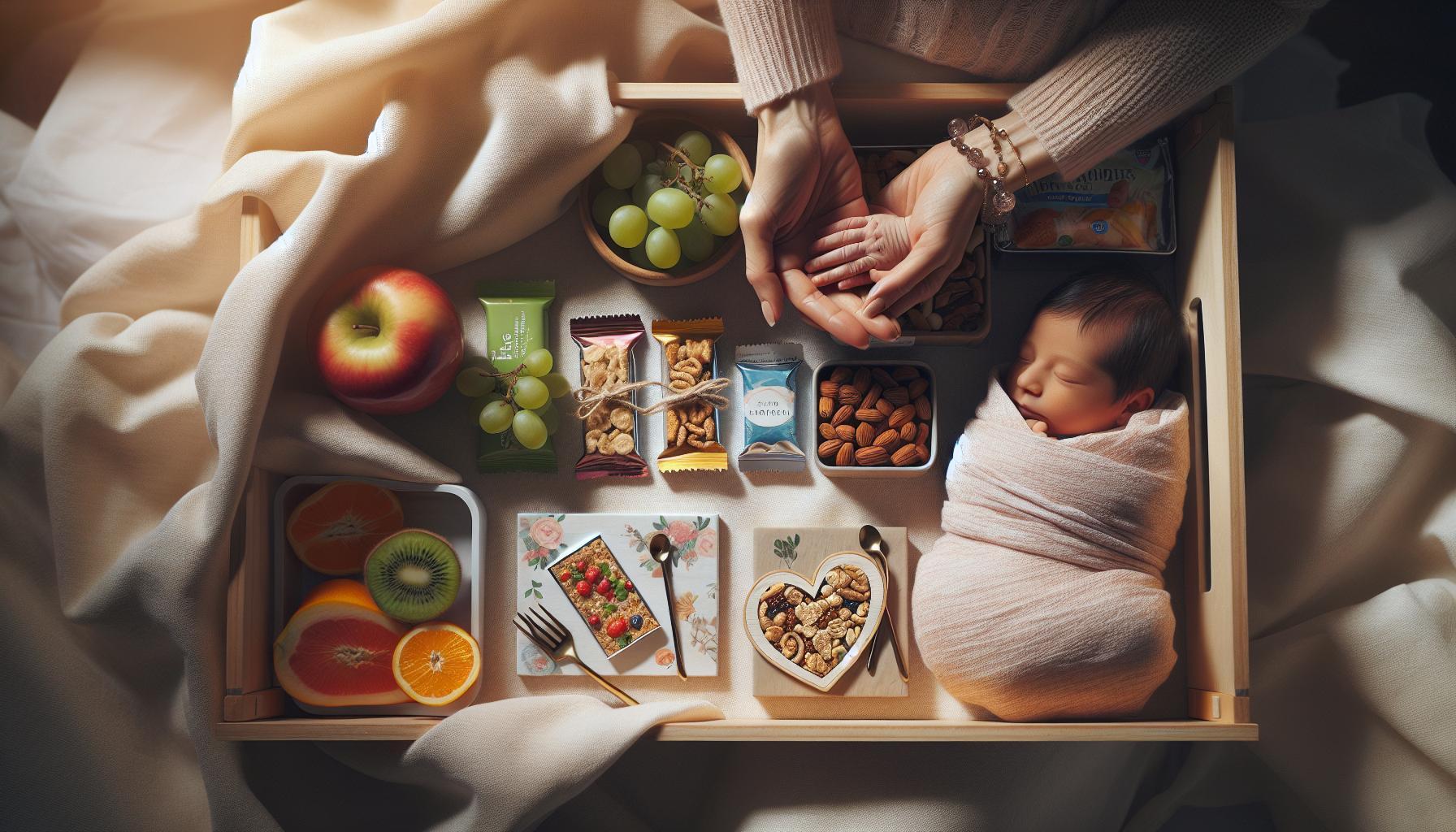 Postpartum Snacks for Hospital Stay: Healthy Options to Pack Now