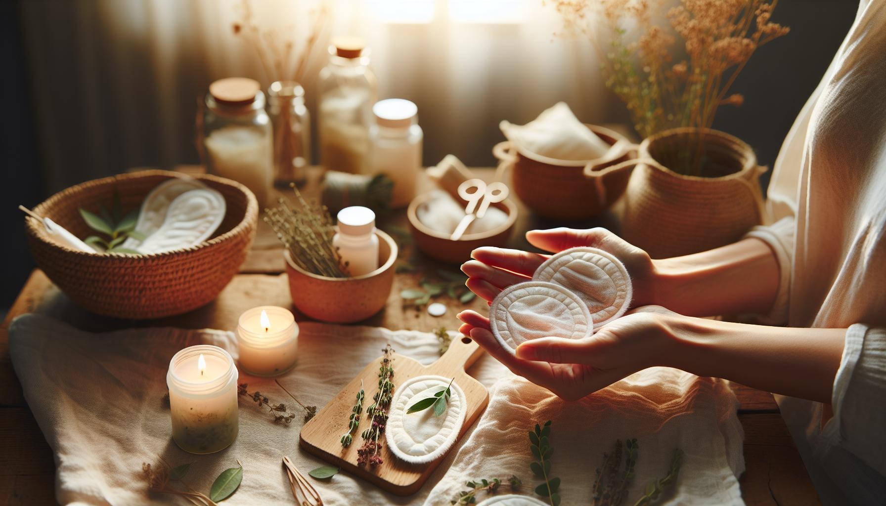 DIY Herbal Perineal Padsicles: Natural Healing for New Moms
