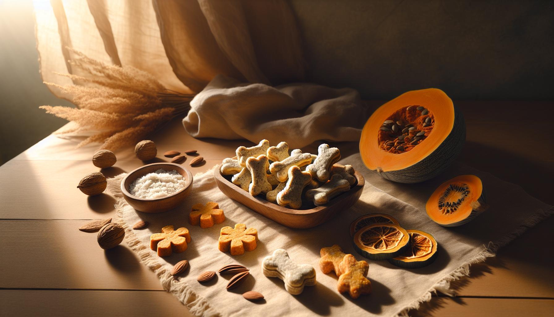 Coconut Flour Pumpkin Dog Treats: Nutritious and Grain-Free Options