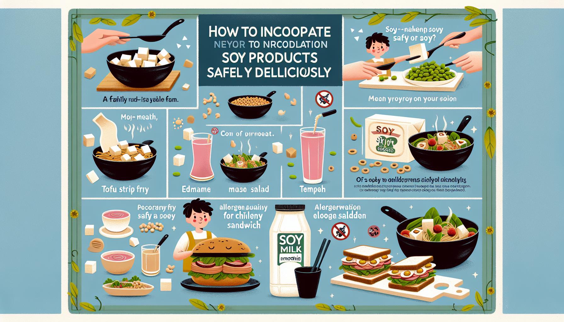 Soy Ladder in a Diet While Breastfeeding Explained 2 How to Incorporate Soy Products Safely and Deliciously