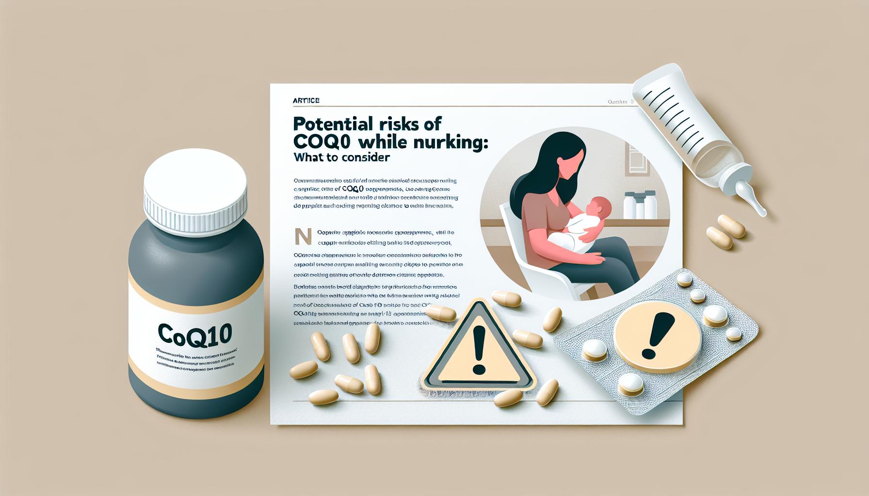 Potential Risks of CoQ10 While Nursing: What to Consider