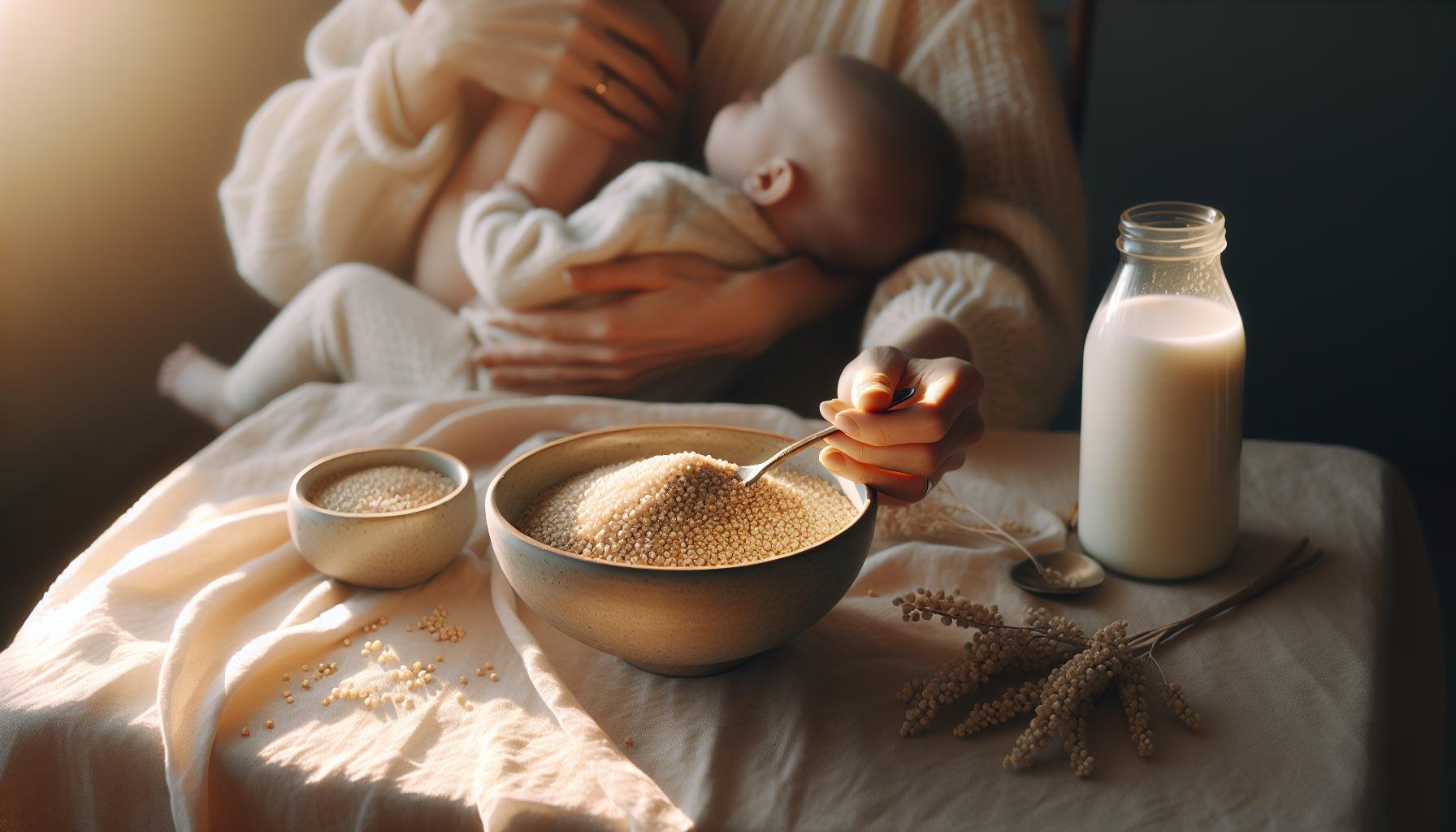The Benefits of Quinoa: Boosting Energy and Milk Production