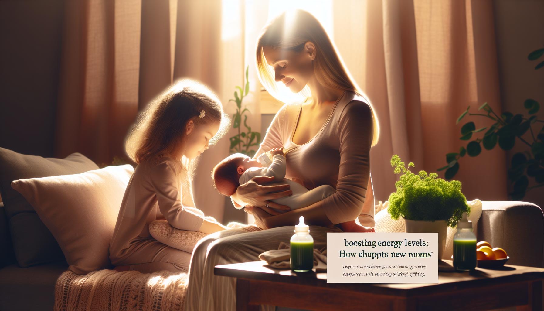 Boosting Energy Levels: How Chlorophyll Supports New Moms