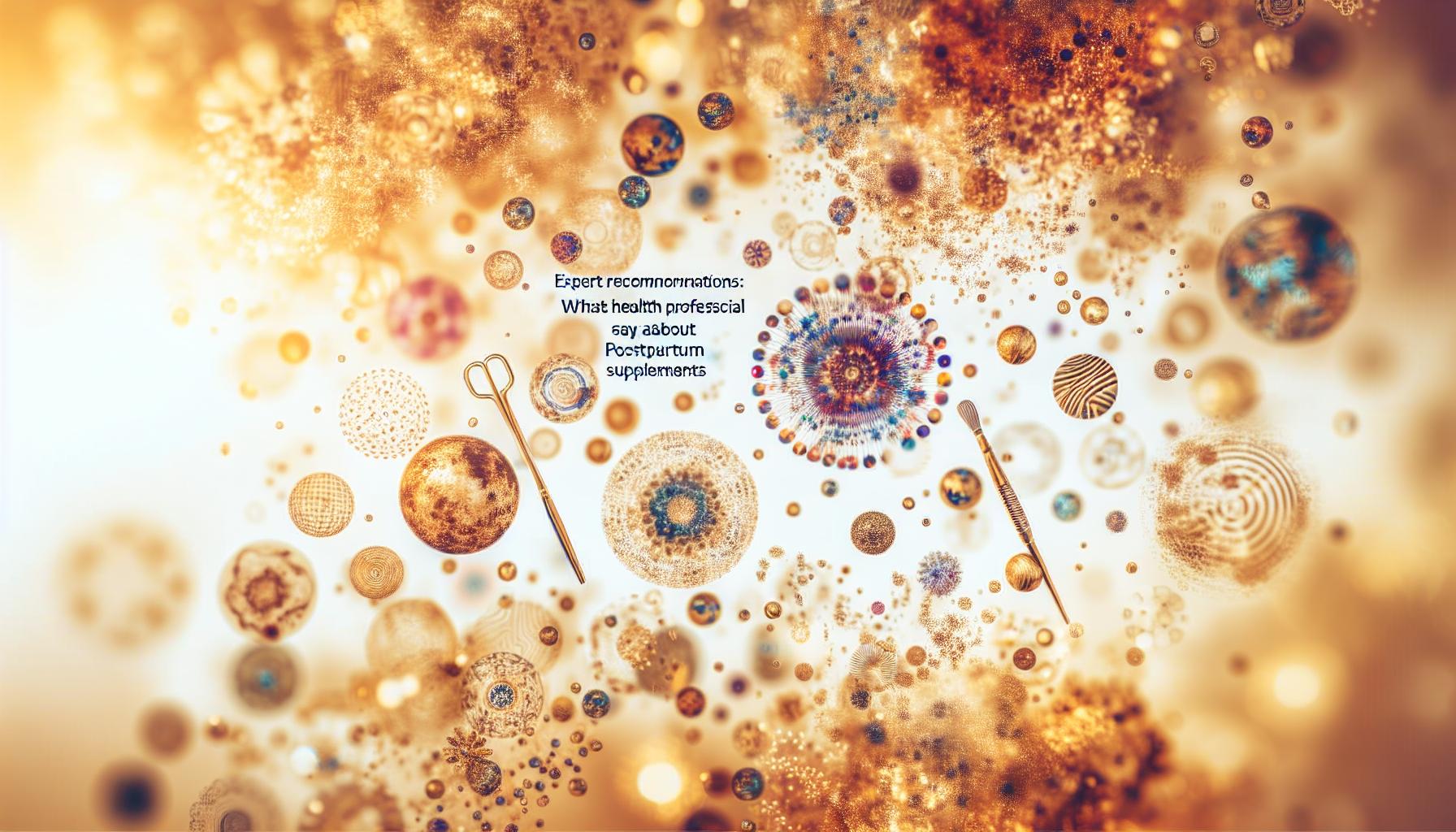 Expert recommendations: What Health Professionals Say About Postpartum Supplements