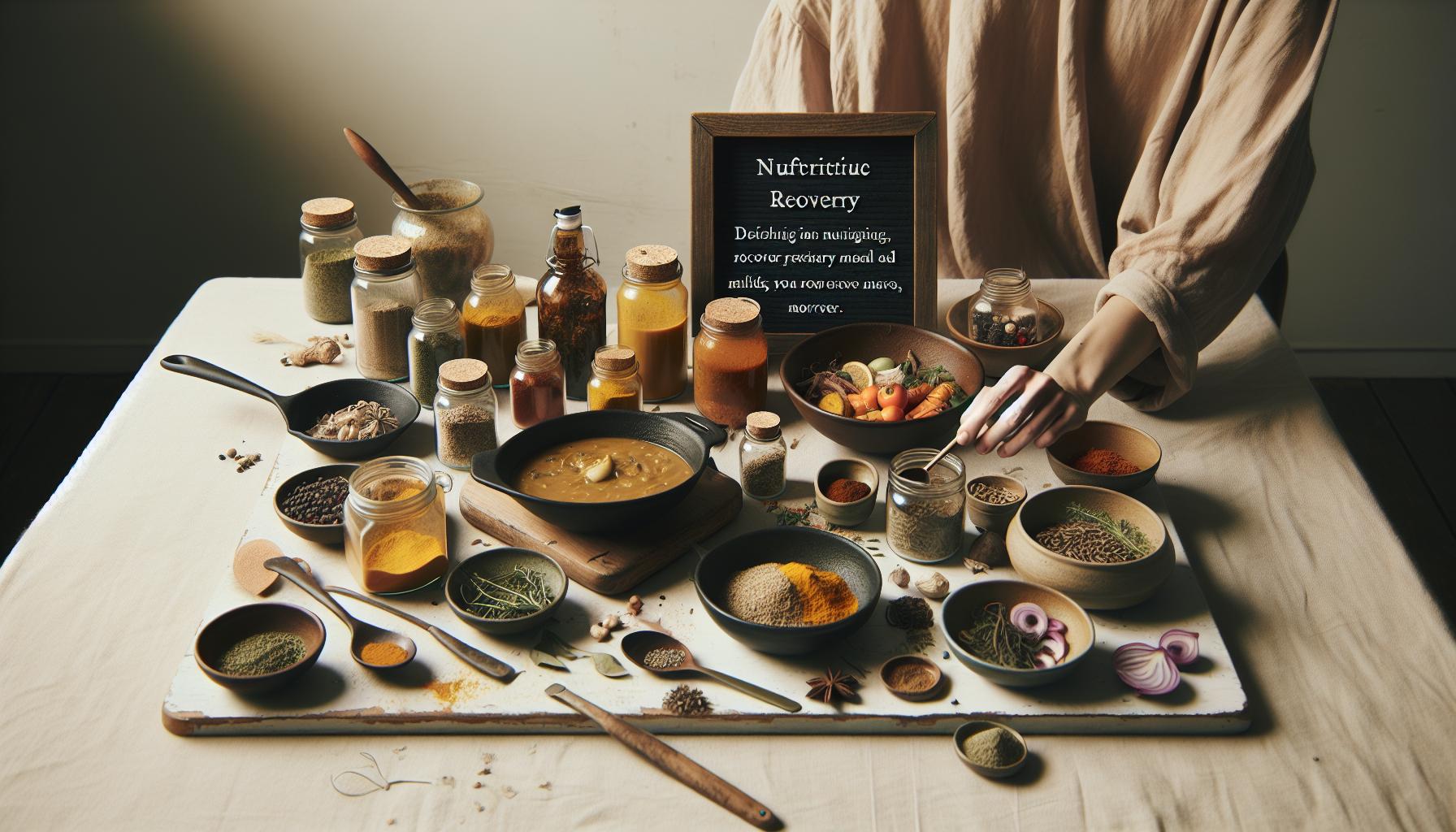 Postpartum Dinner Ideas: Family-Friendly Meals for Recovery 4 Flavorful and Nutritious: Spices and Herbs to Enhance Recovery Meals