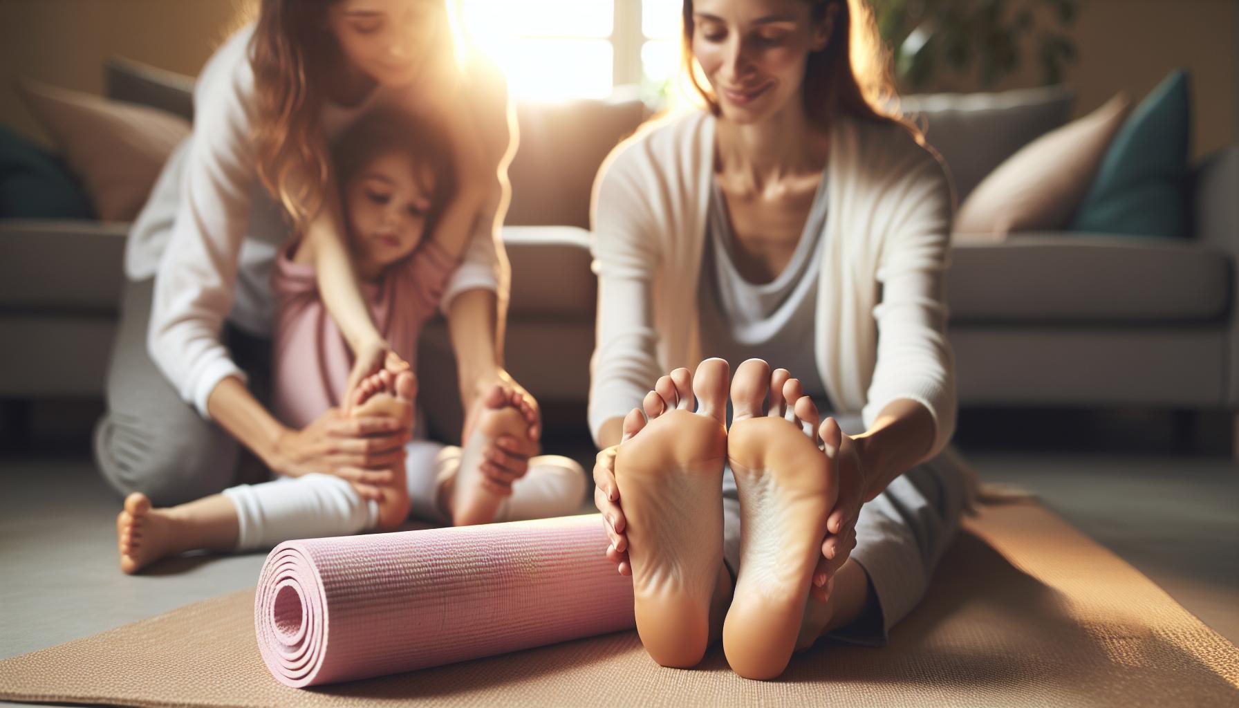 Gentle Exercises and Stretches to Soothe Your Feet