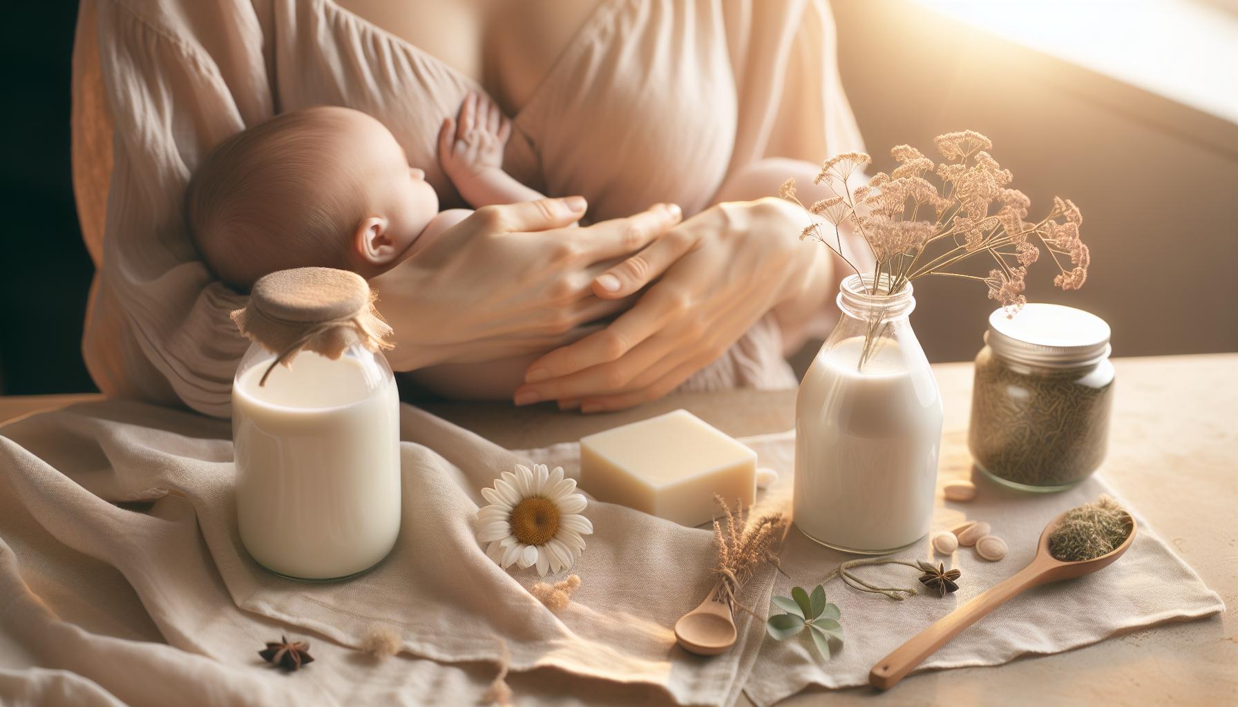 Liquid Gold Breastfeeding: Boosting Milk Supply Naturally 5 herbal Remedies for Increasing Milk Supply