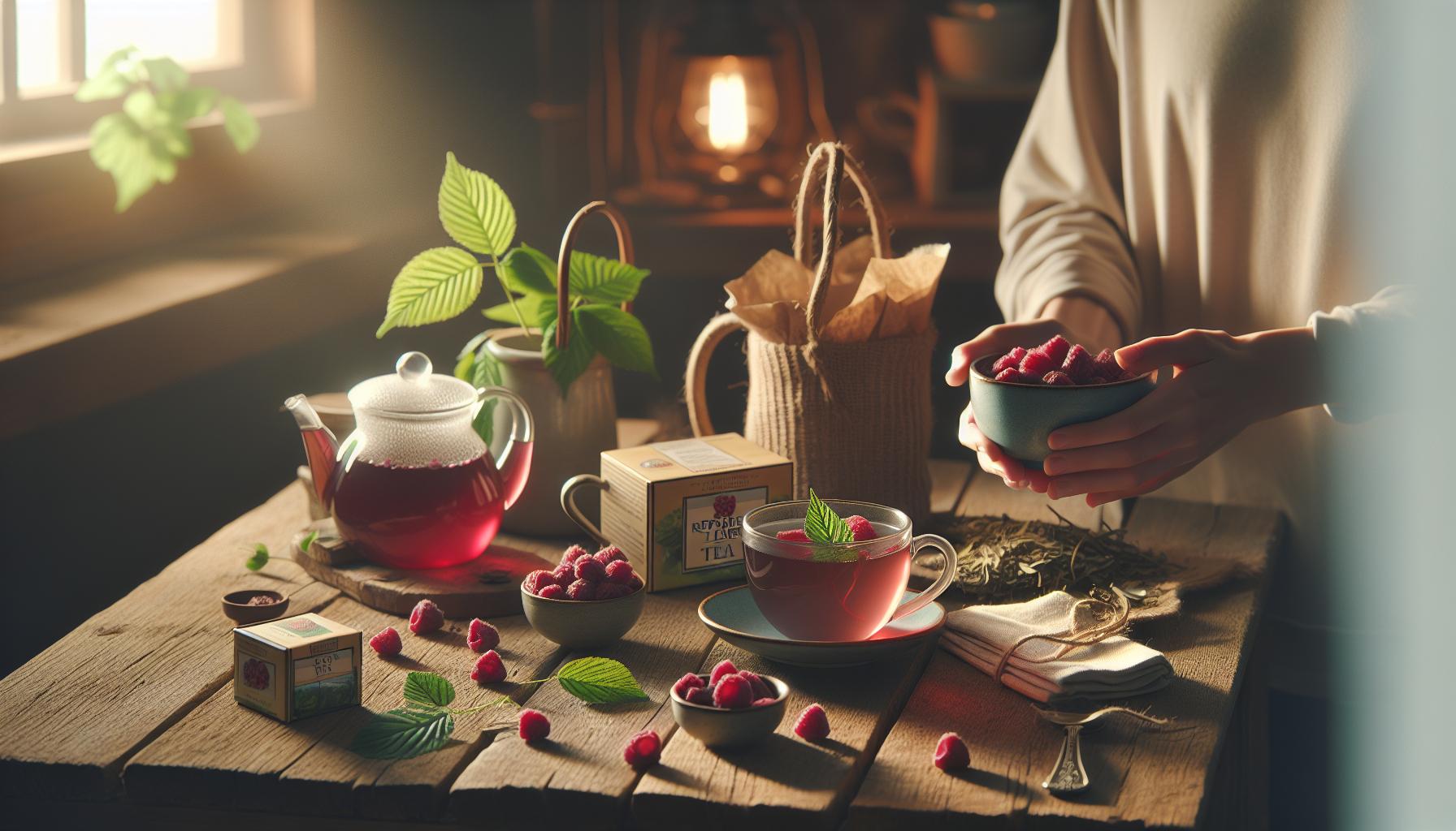 Integrating Red Raspberry Leaf Tea into Your Daily Routine
