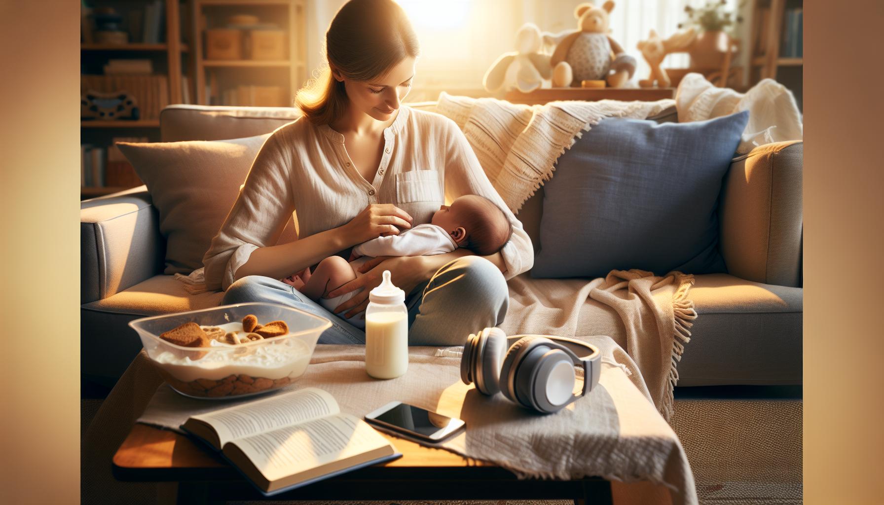 reading and Audiobooks: Nurturing Your Mind During Feedings