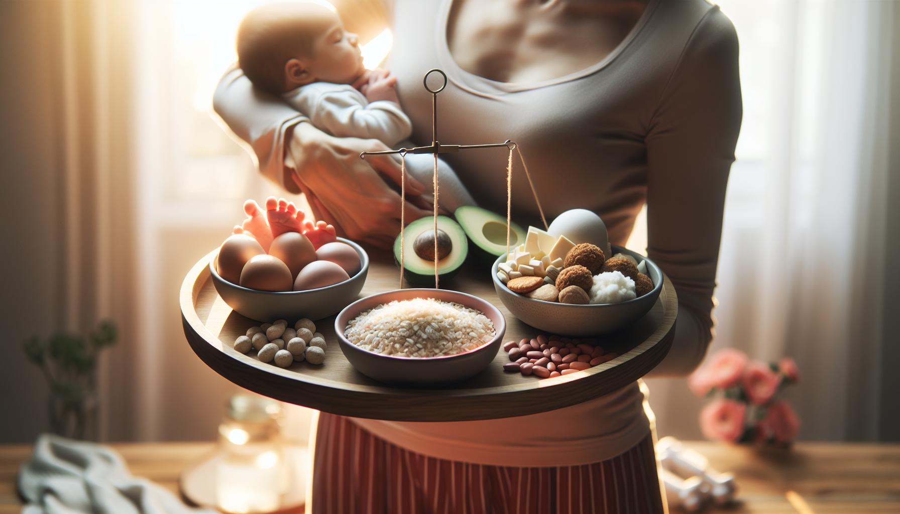 The ‌Role of Macros: Balancing proteins, Carbs, and Fats Postpartum