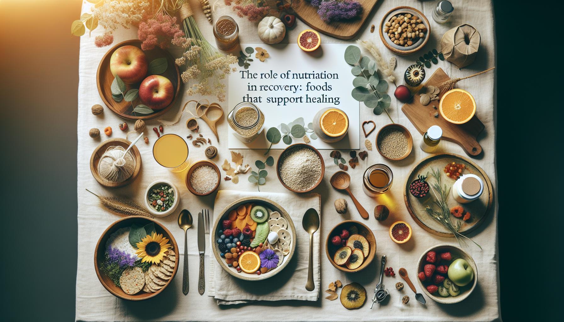 The Role of Nutrition in Recovery: Foods That Support Healing