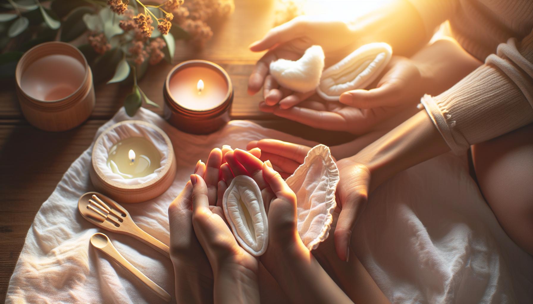 Step-by-Step Guide to Making Your Own Herbal Perineal Padsicles