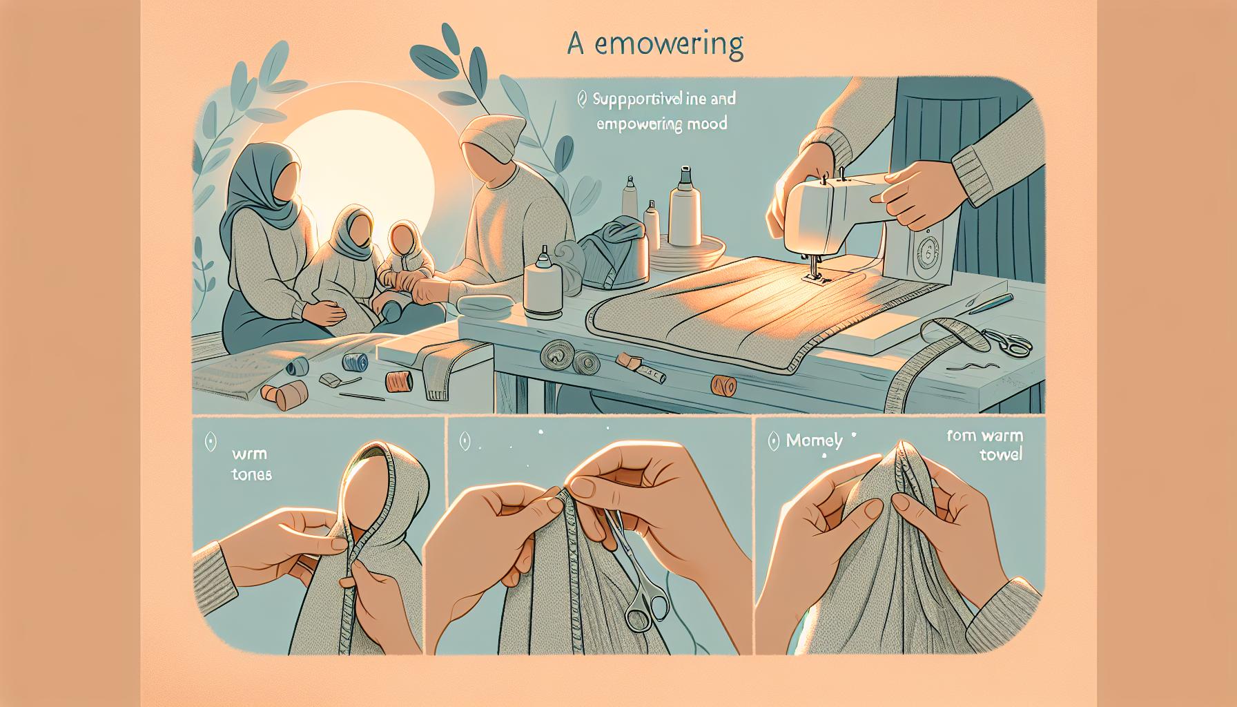 Step-by-Step Instructions for Sewing Your Hooded Towel