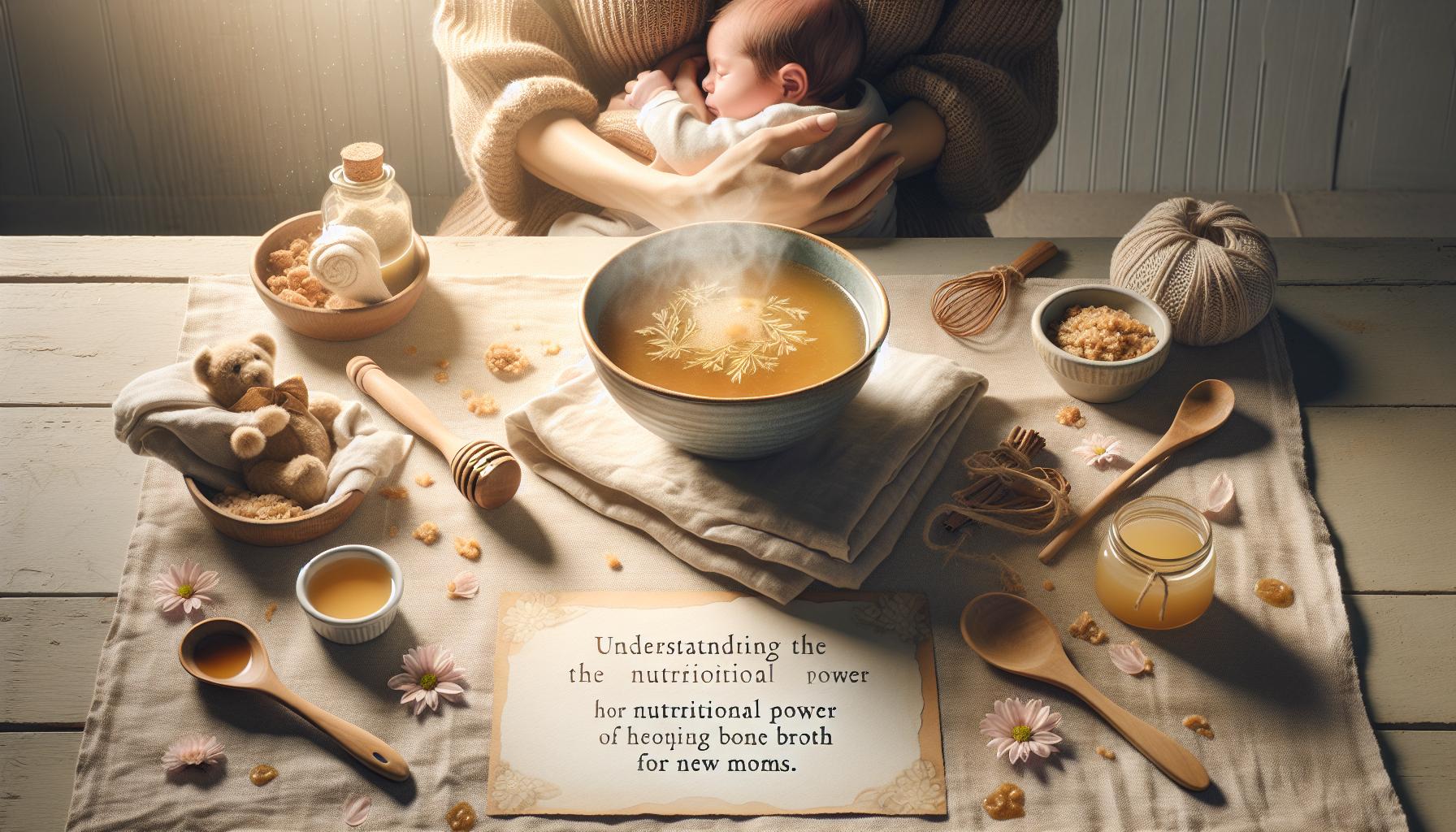 Understanding the nutritional Power of Bone Broth for New Moms