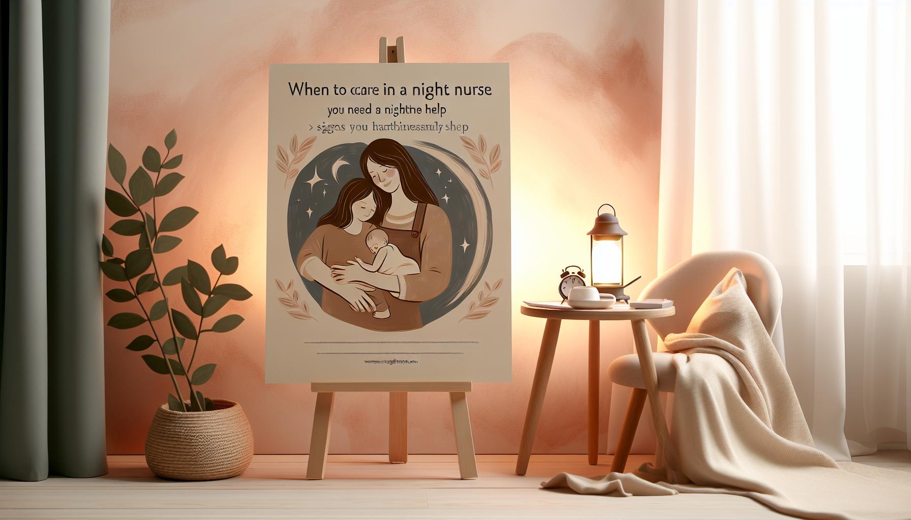 When to Call in a night Nurse: Signs You Need Nighttime Help