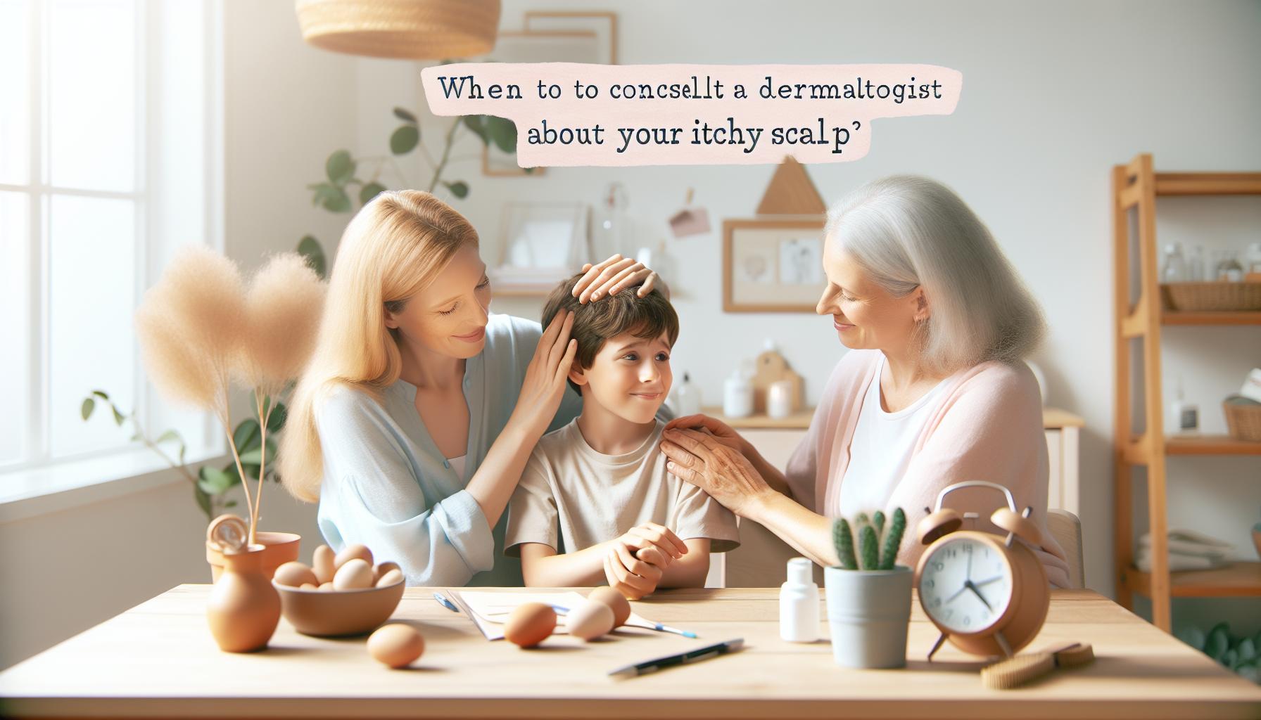 when to‌ Consult a Dermatologist about ⁢Your Itchy Scalp